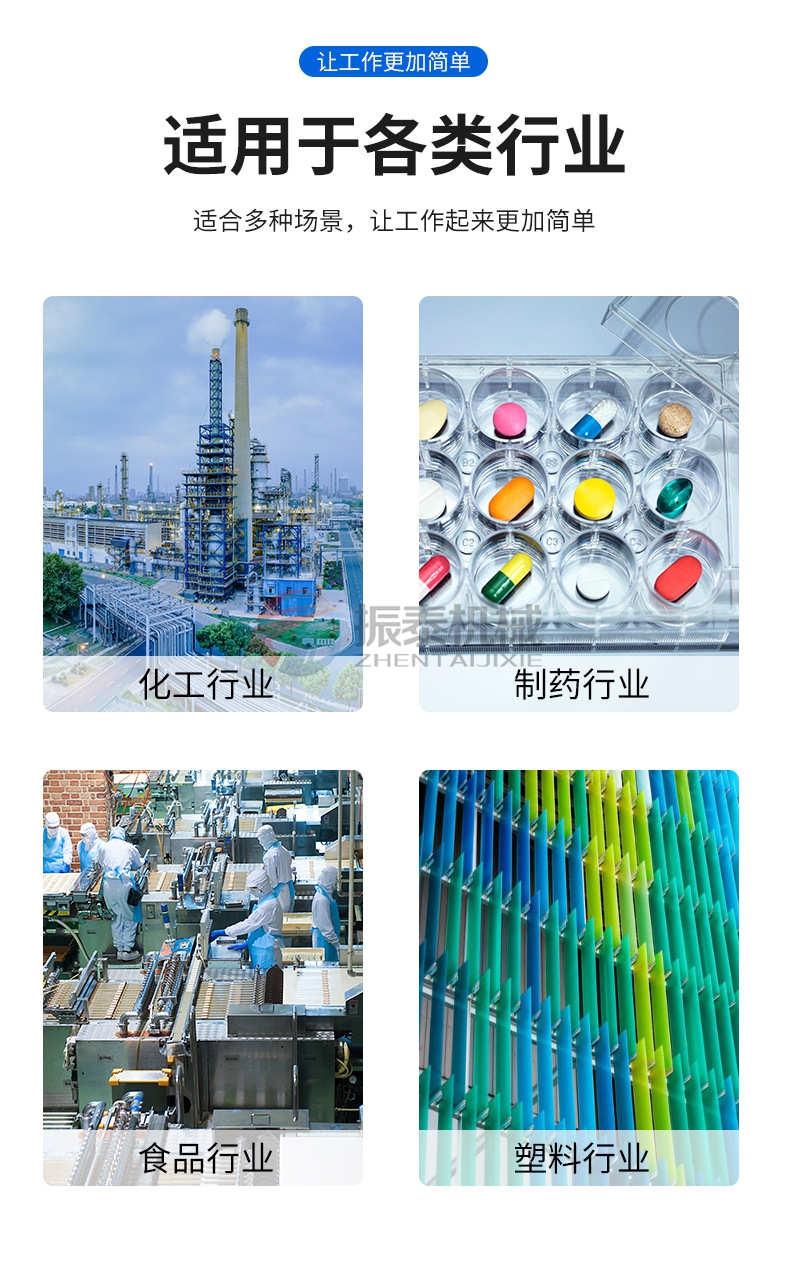 防爆振動篩適用行業