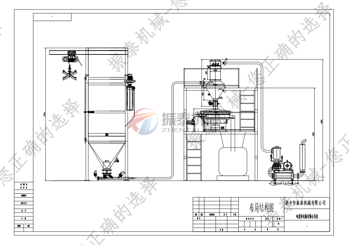 鈦白粉無塵噸袋拆包卸料機